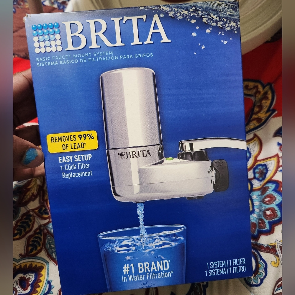 Brita water faucet mount system